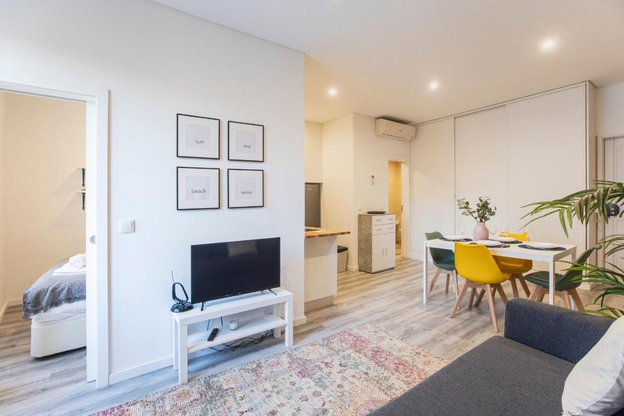 Seaside 1Br Flat W/ Ac In Matosinhos By Lovelystay Eksteriør billede