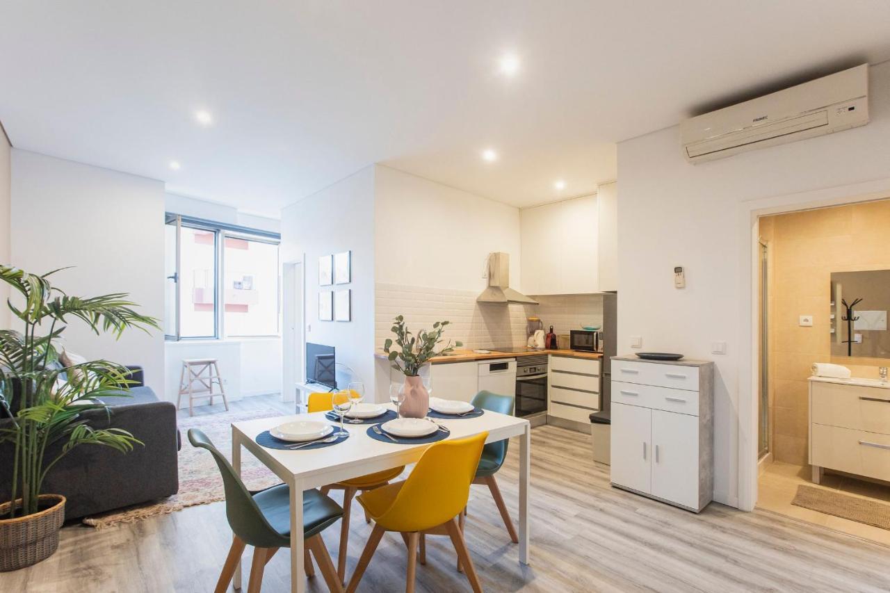 Seaside 1Br Flat W/ Ac In Matosinhos By Lovelystay Eksteriør billede
